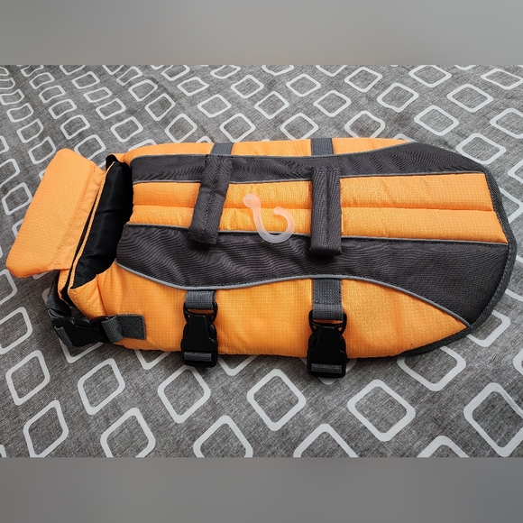 Canine Life Vest Large Dog Orange - Picture 7 of 16
